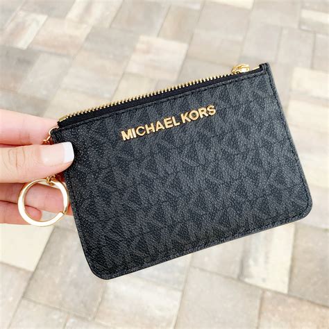 Michael Kors Jet Set Travel Small Top Zip Coin Pouch with ID .